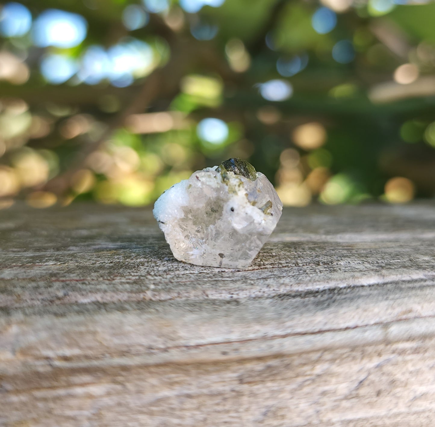 Morganite, Quartz & Epidote Specimen