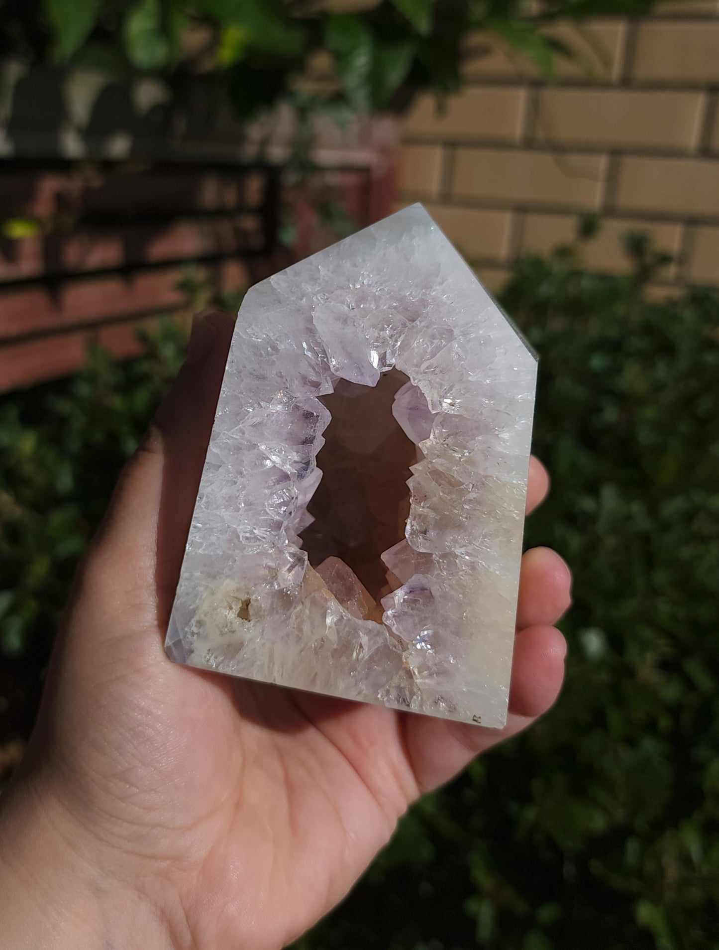 Agate & Amethyst Druzy Tower