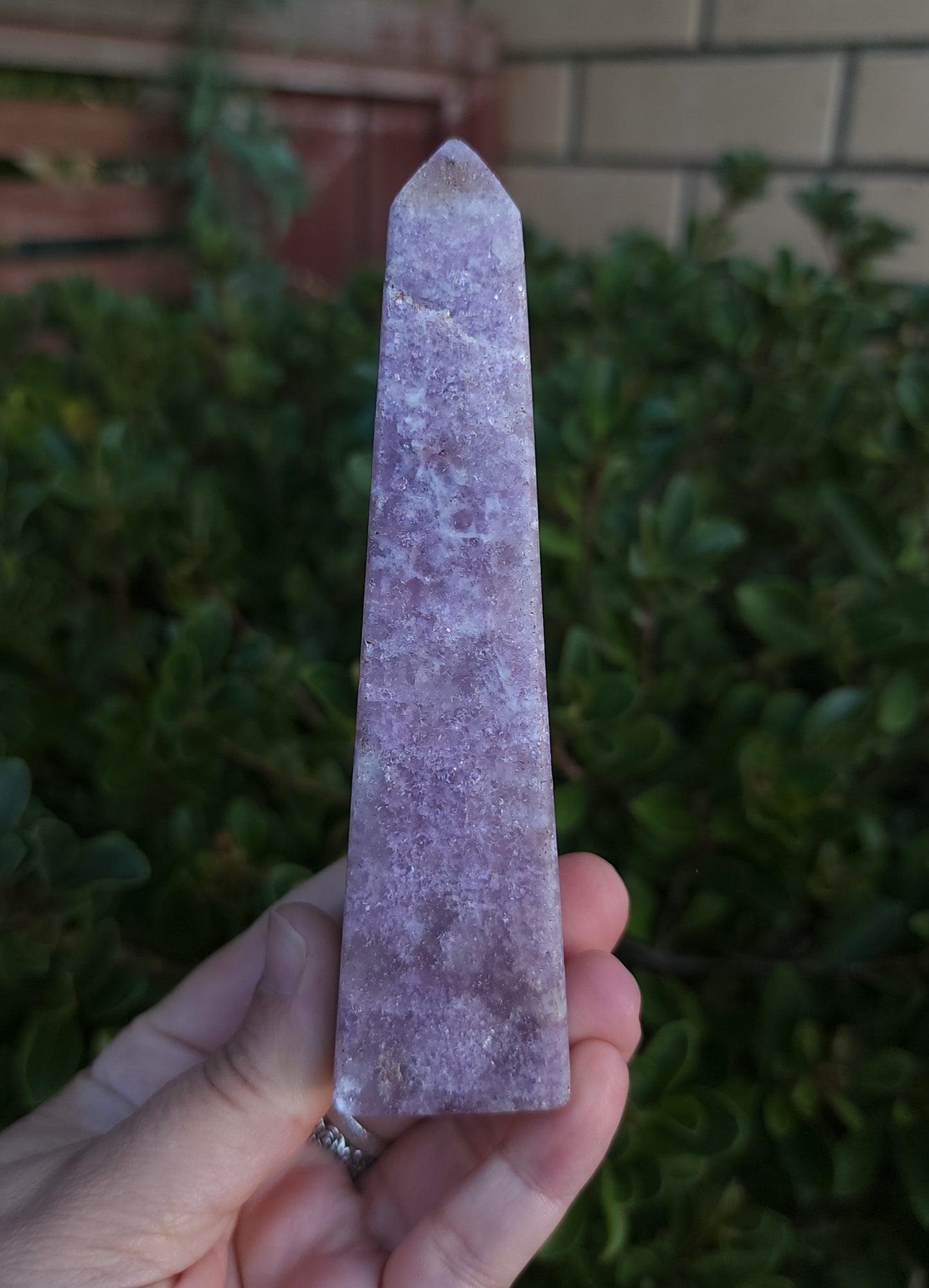 Lepidolite Obelisk