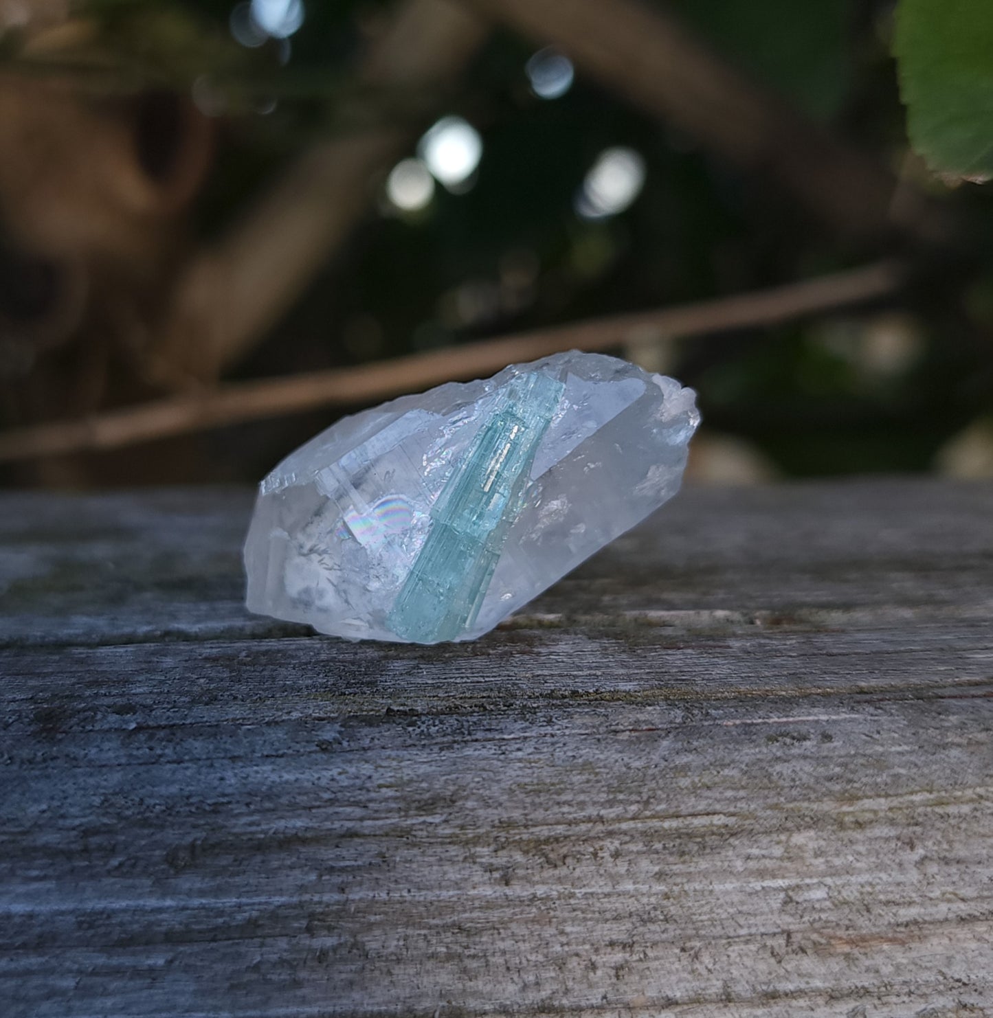 Quartz & Tourmaline Specimen
