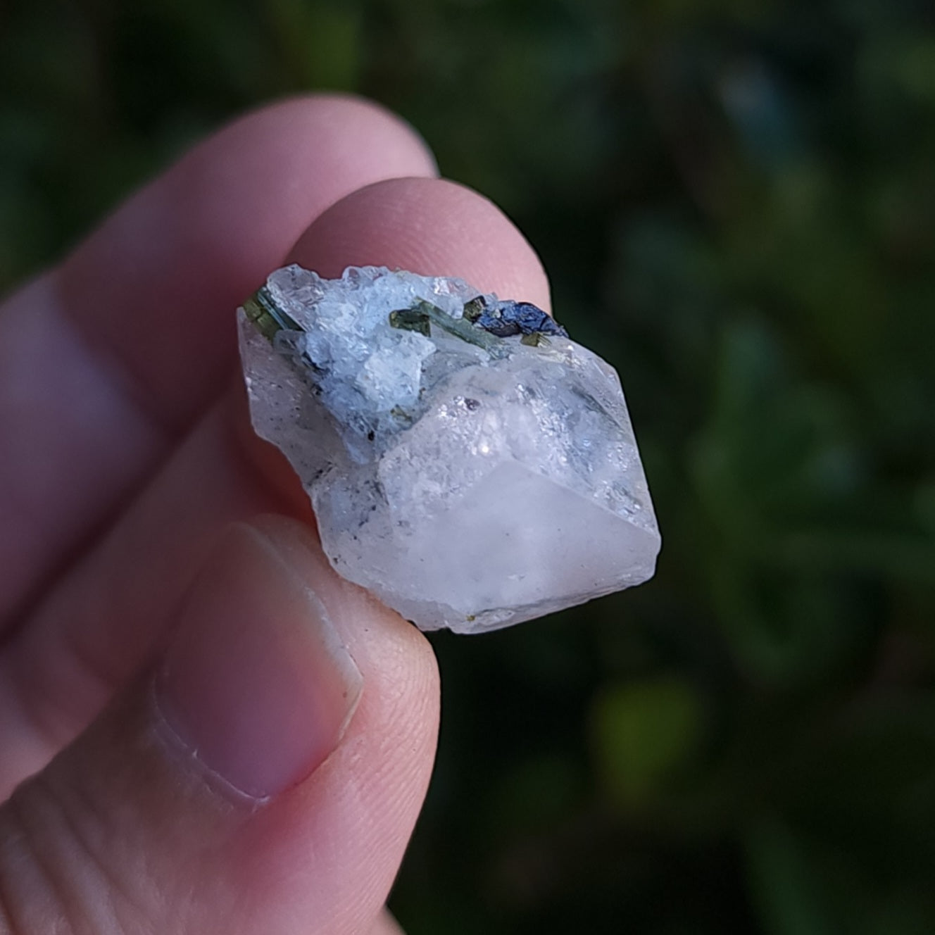 Morganite & Epidote Specimen