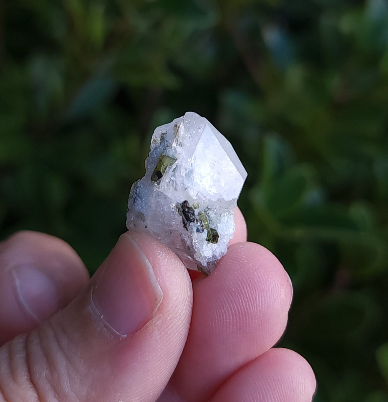 Morganite & Epidote Specimen