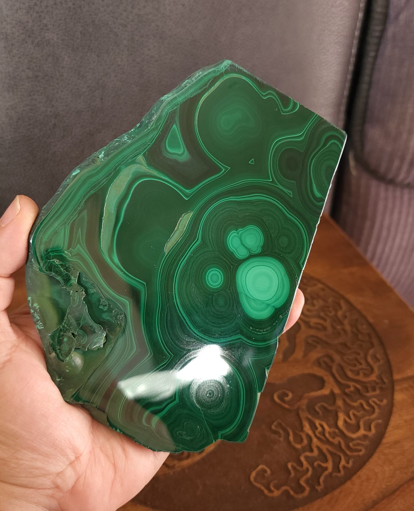 Malachite Slab