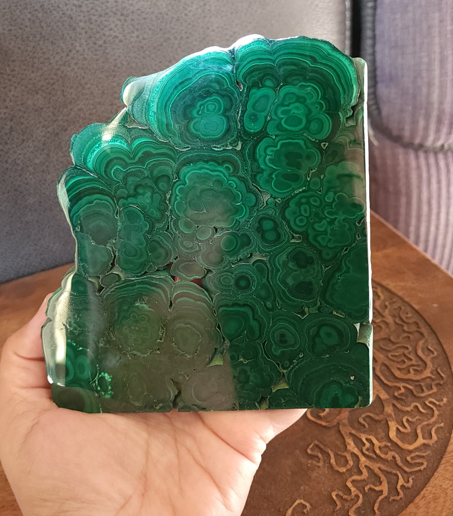 Malachite Slab