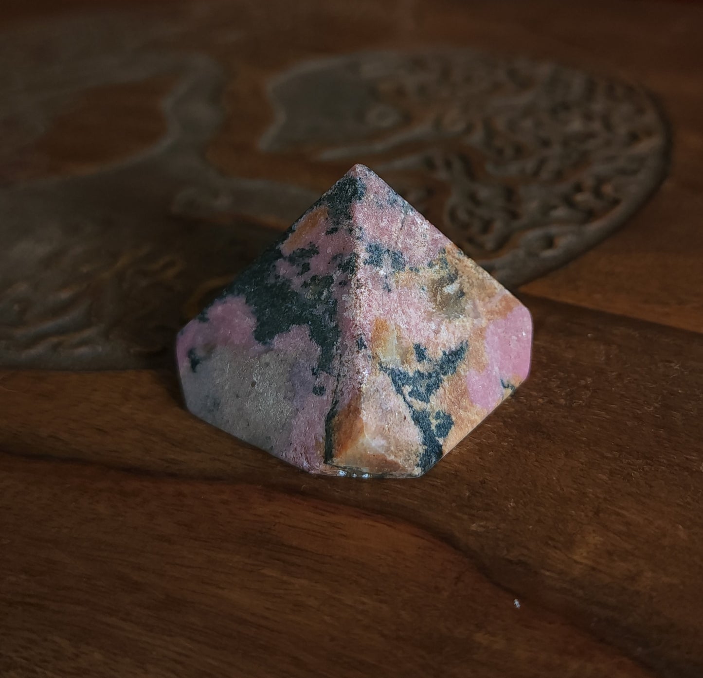 Rhodonite Pyramid