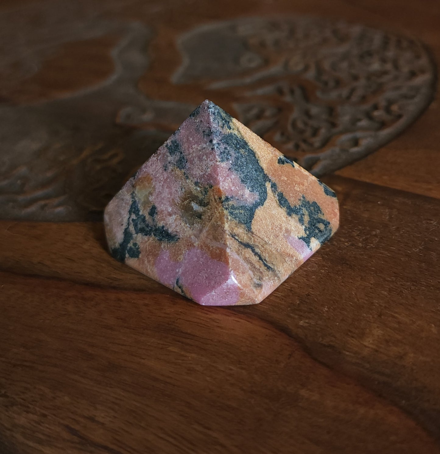 Rhodonite Pyramid