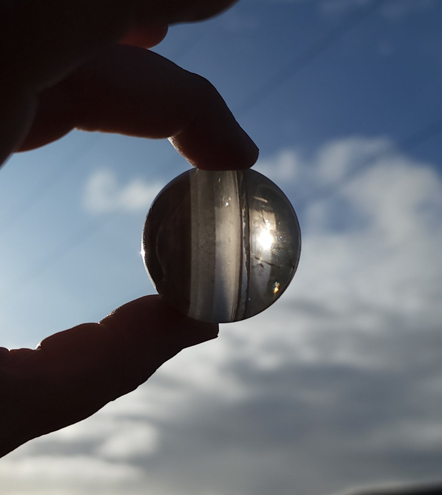 Garden Quartz Sphere with Phantoms