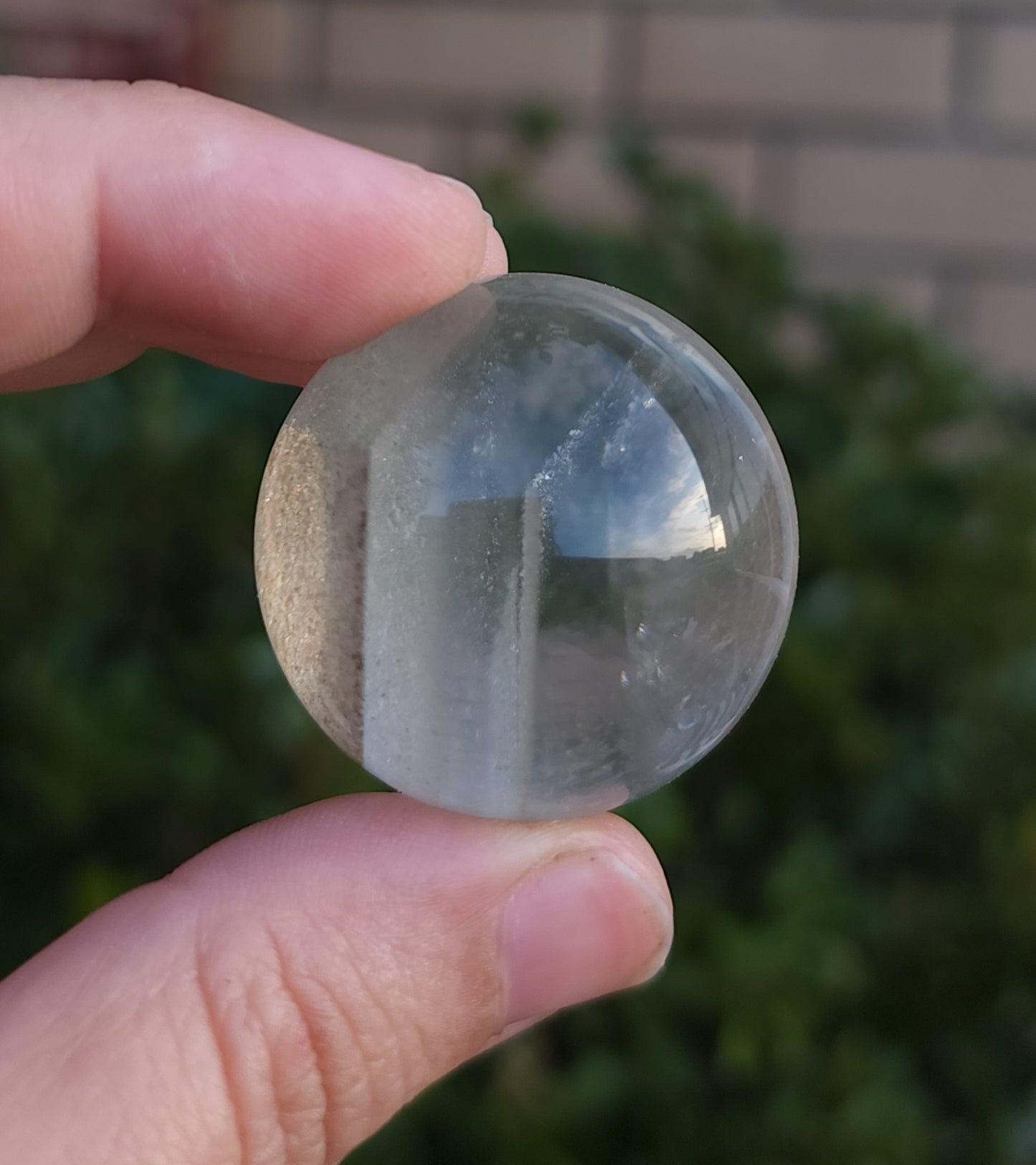 Garden Quartz Sphere with Phantoms