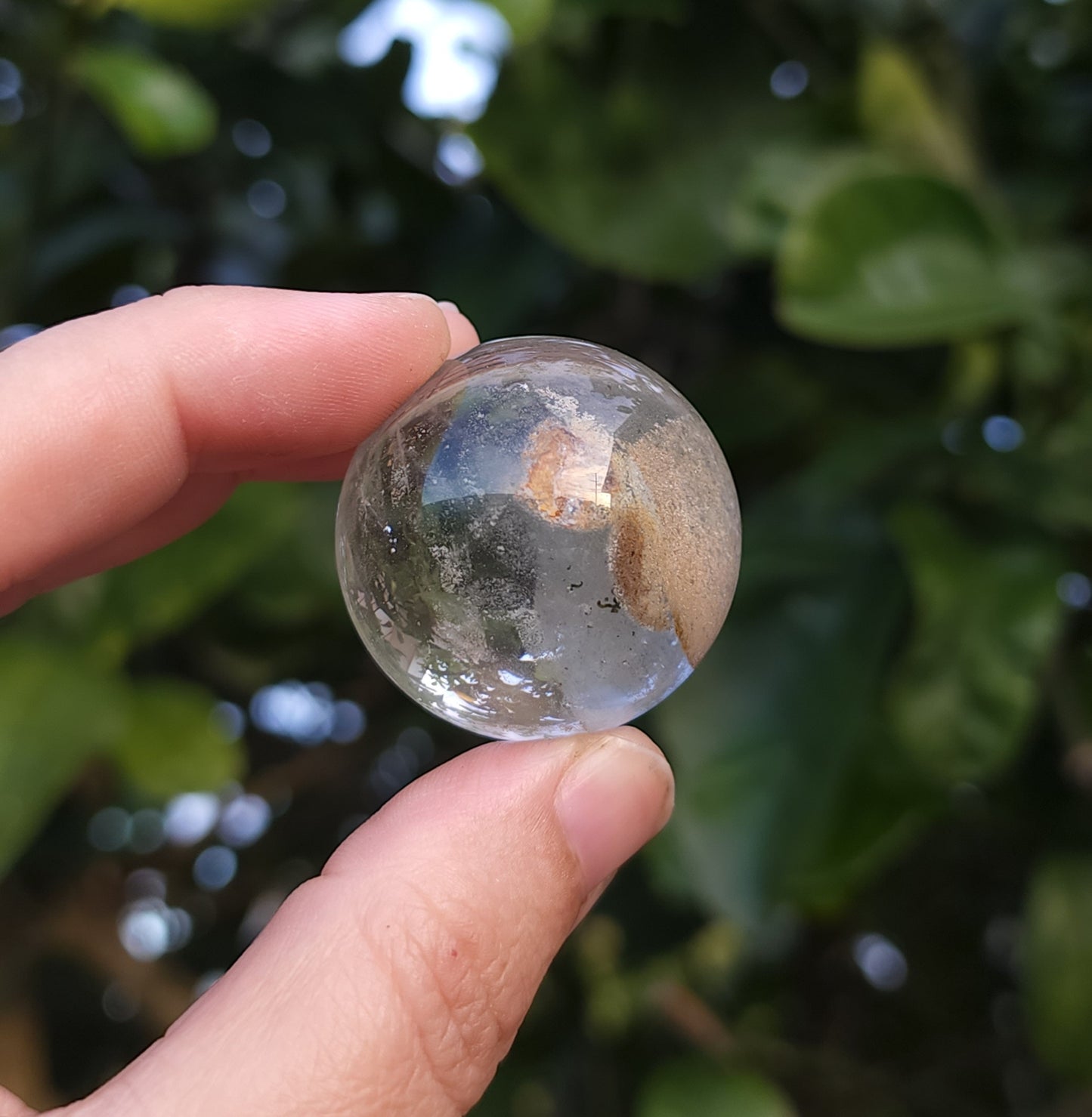 Garden Quartz Sphere with Phantoms