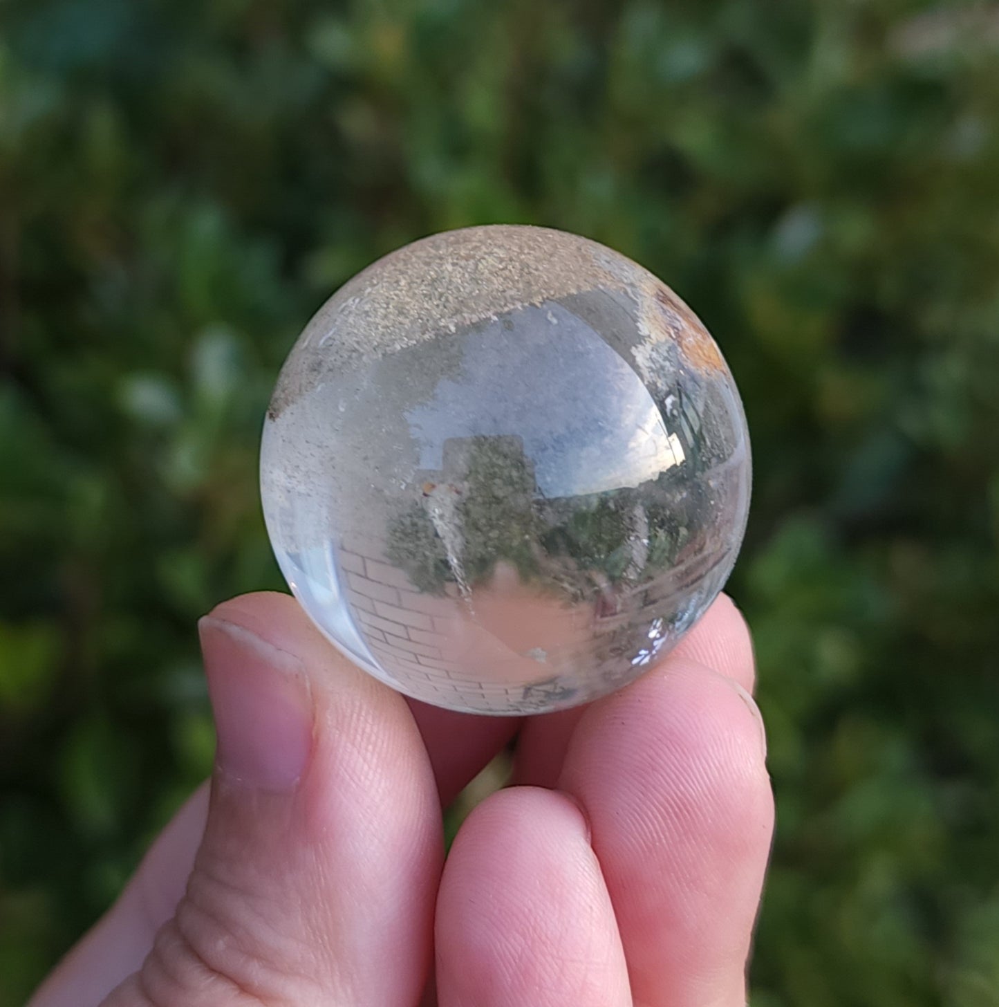 Garden Quartz Sphere with Phantoms
