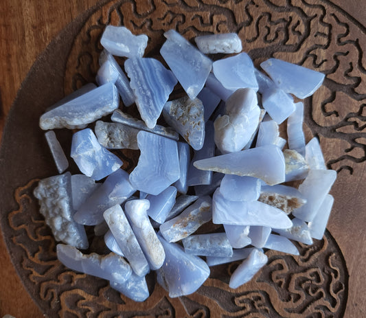 Raw Blue Lace Agate 260g