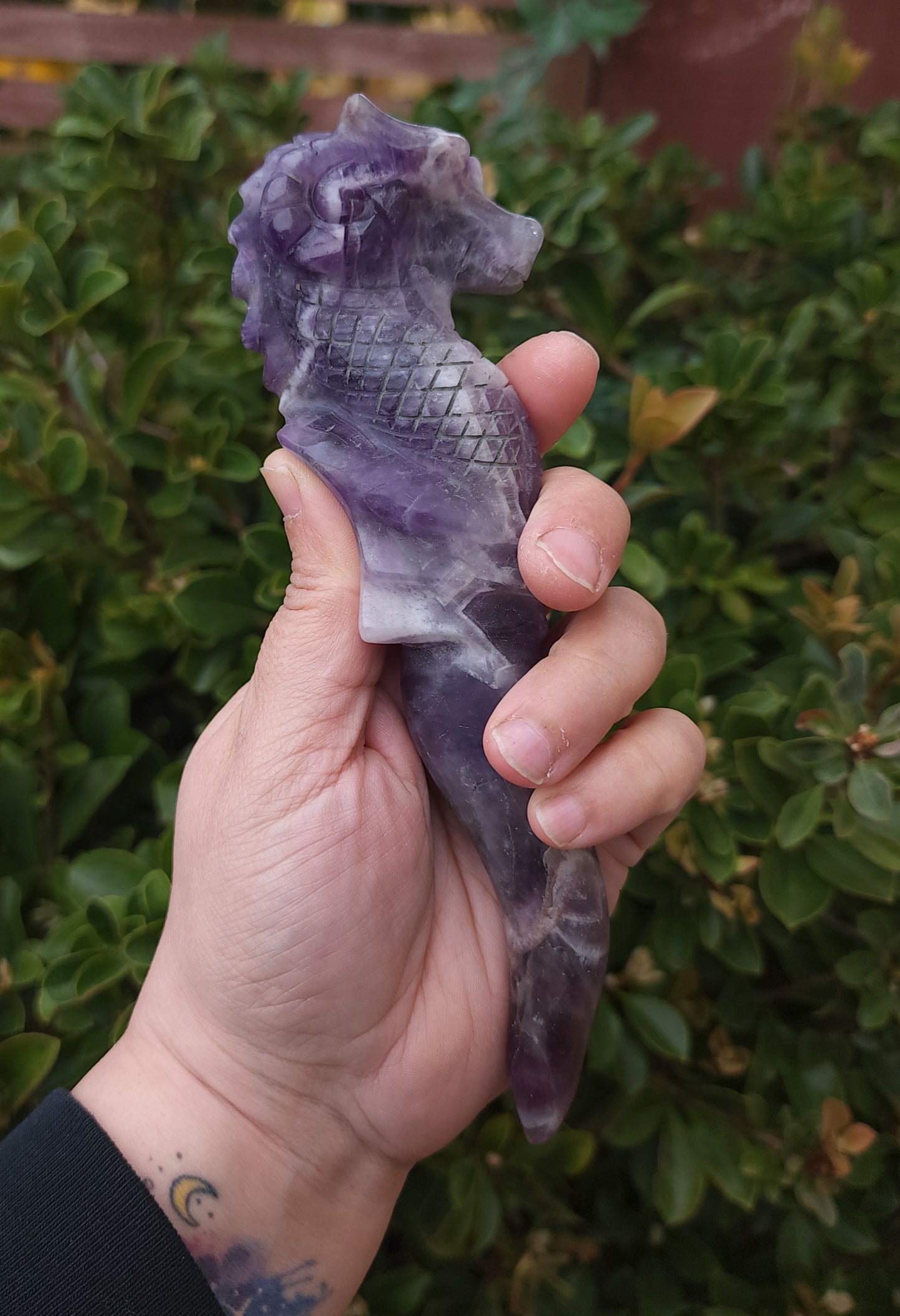 Dragon Wand - Chevron Amethyst