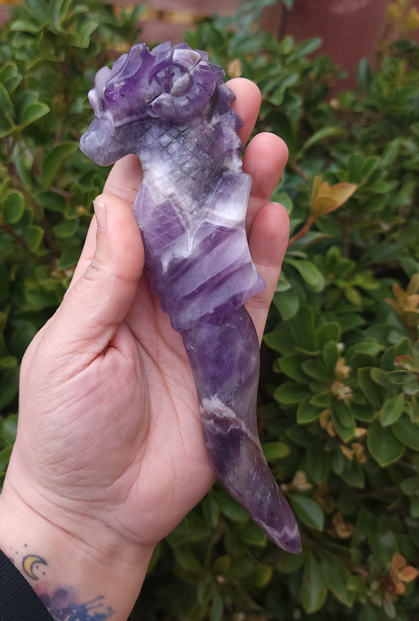 Dragon Wand - Chevron Amethyst