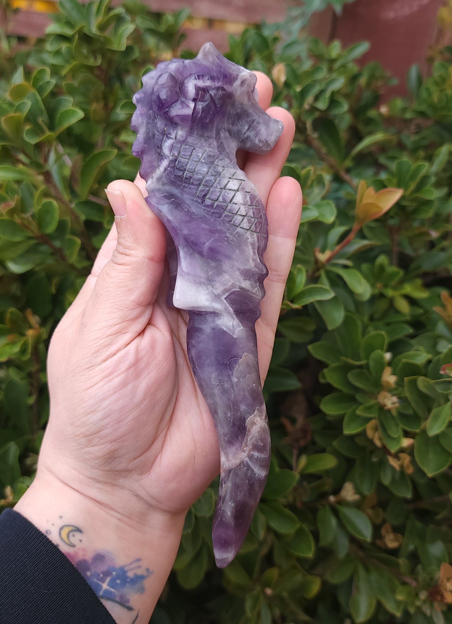 Dragon Wand - Chevron Amethyst