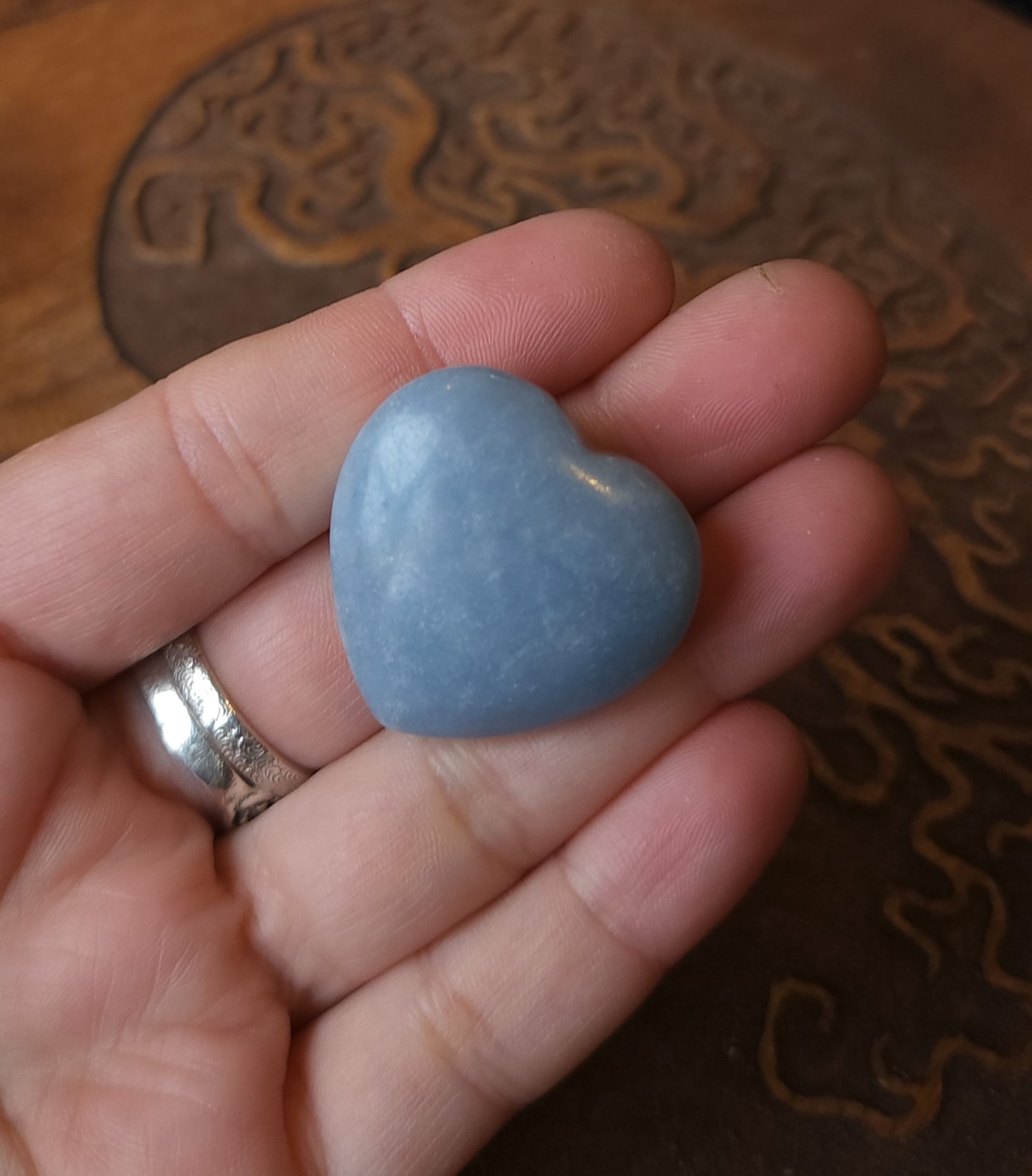 Angelite Heart