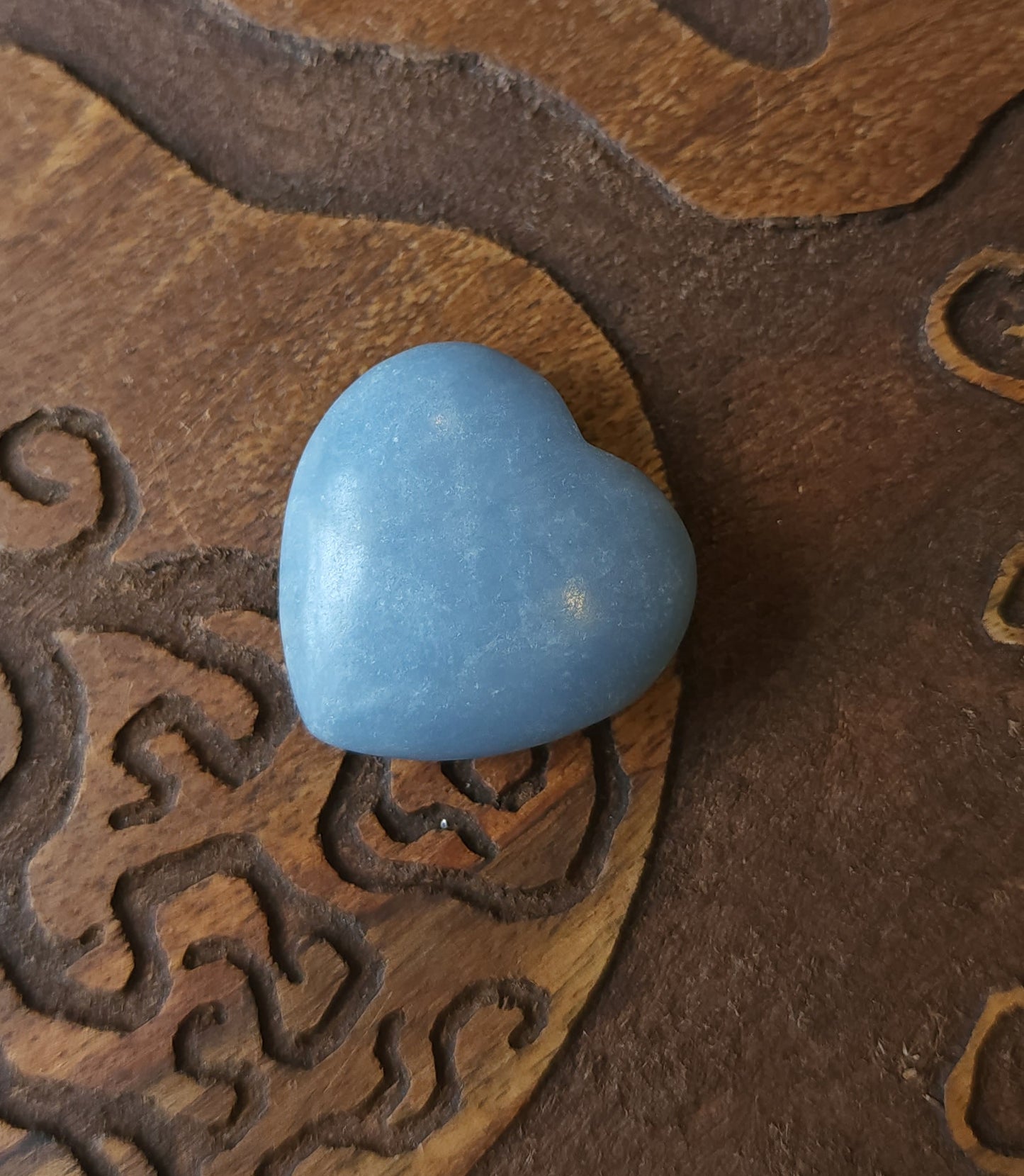 Angelite Heart