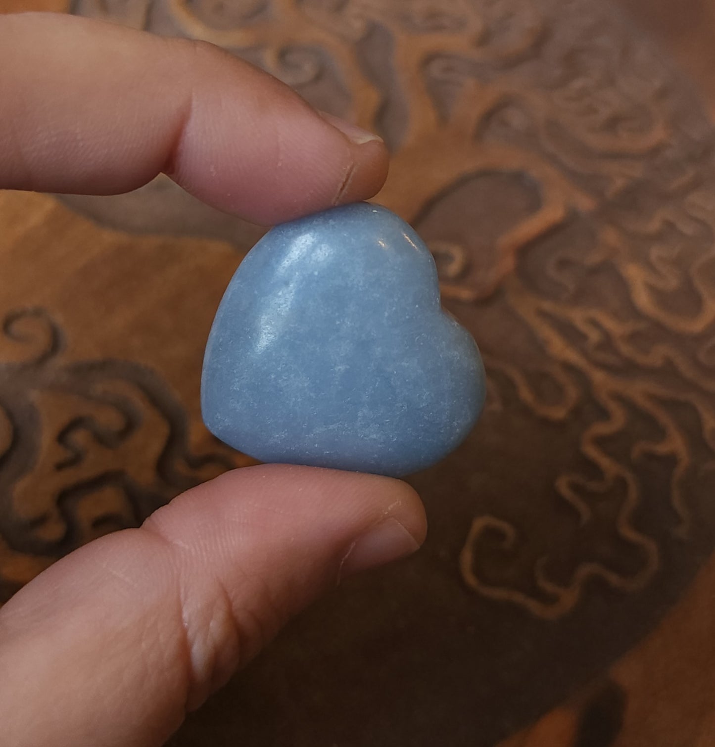 Angelite Heart
