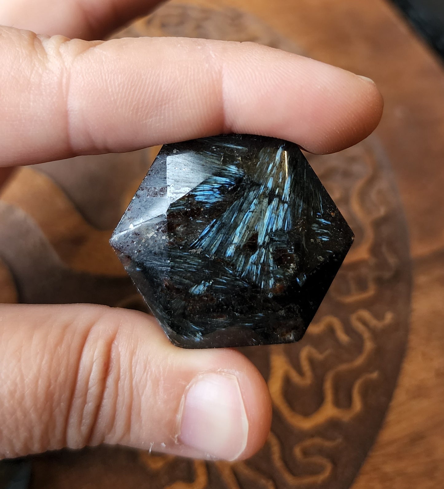 Arfvedsonite Hexagon