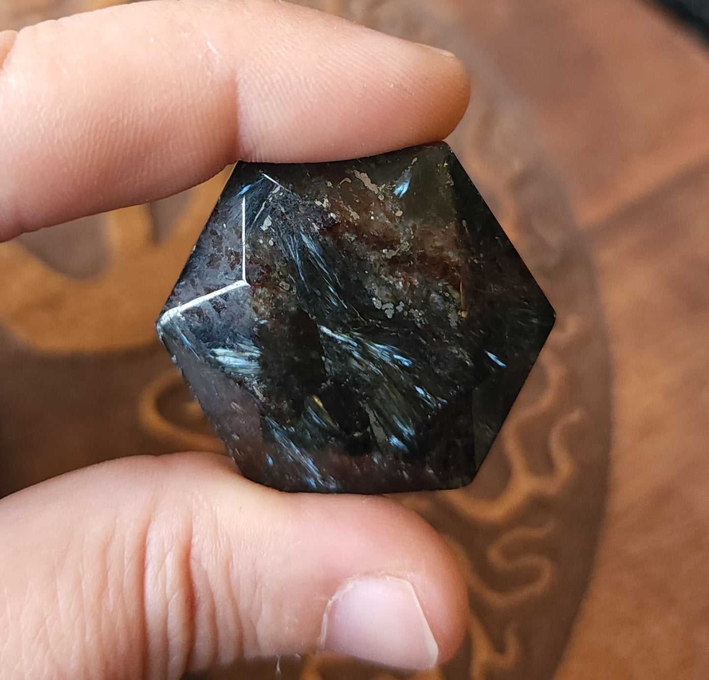 Arfvedsonite Hexagon