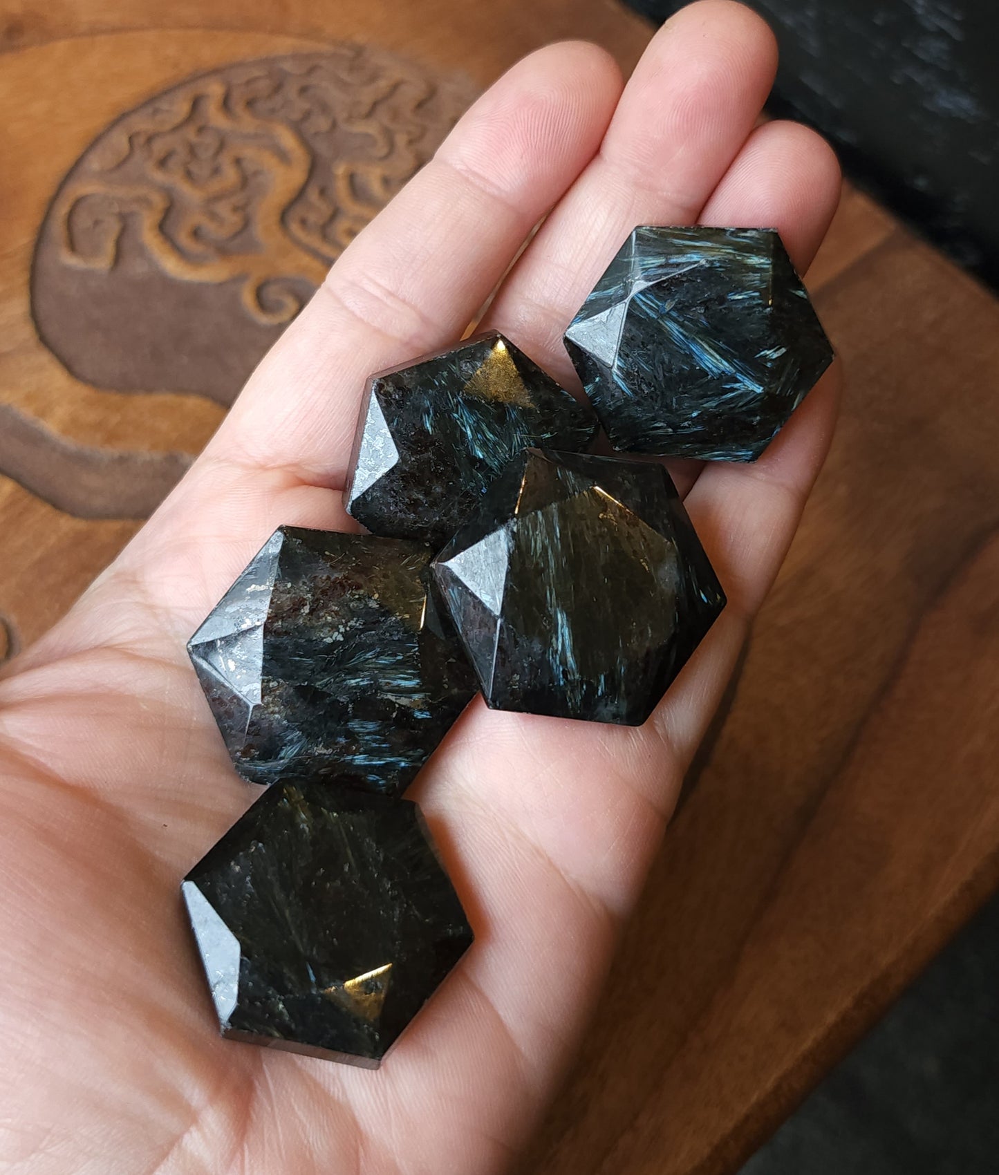 Arfvedsonite Hexagon