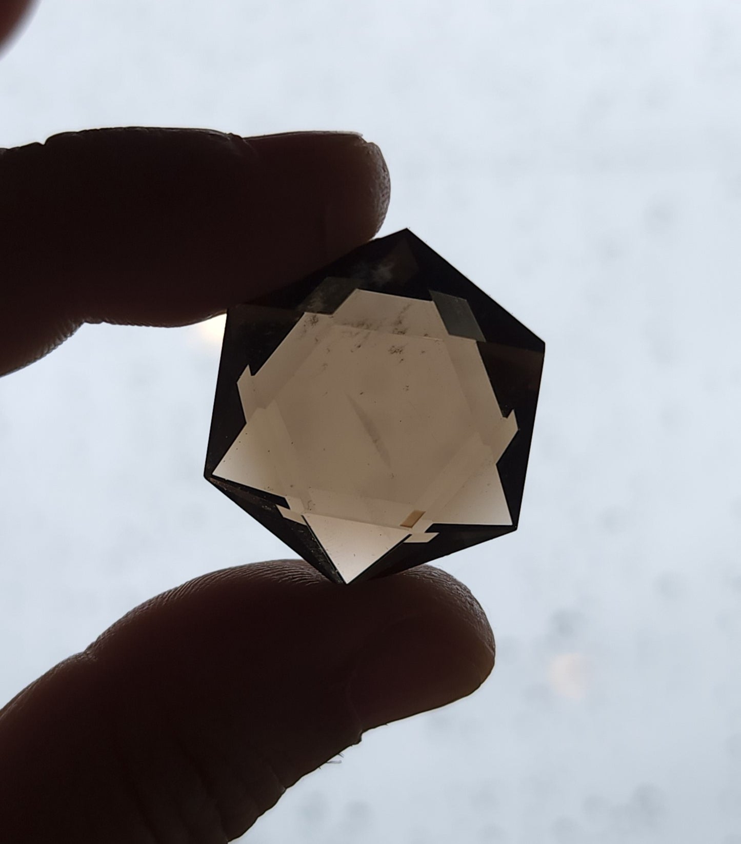 Smoky Quartz Hexagon