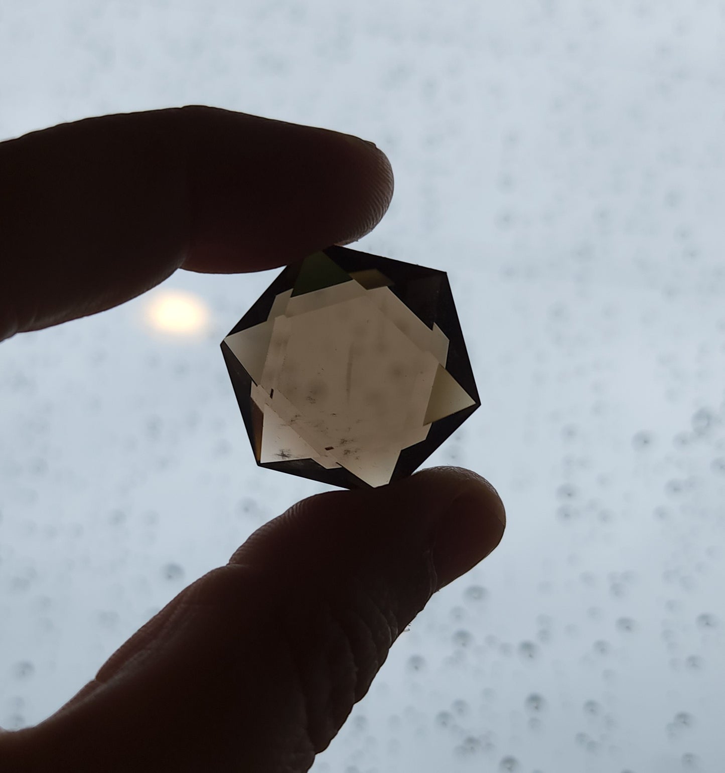 Smoky Quartz Hexagon