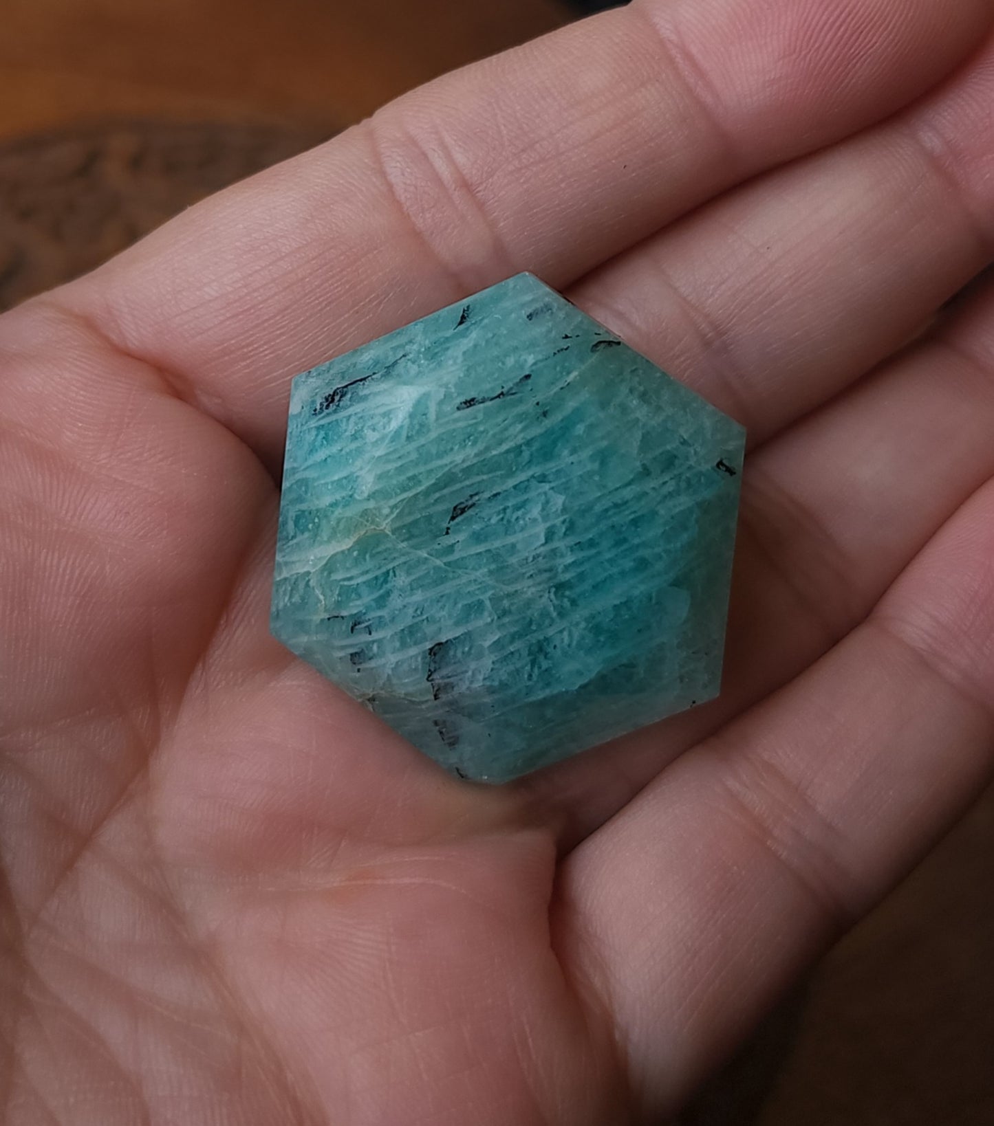 Amazonite Hexagon