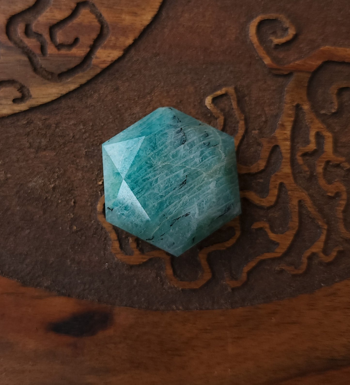 Amazonite Hexagon