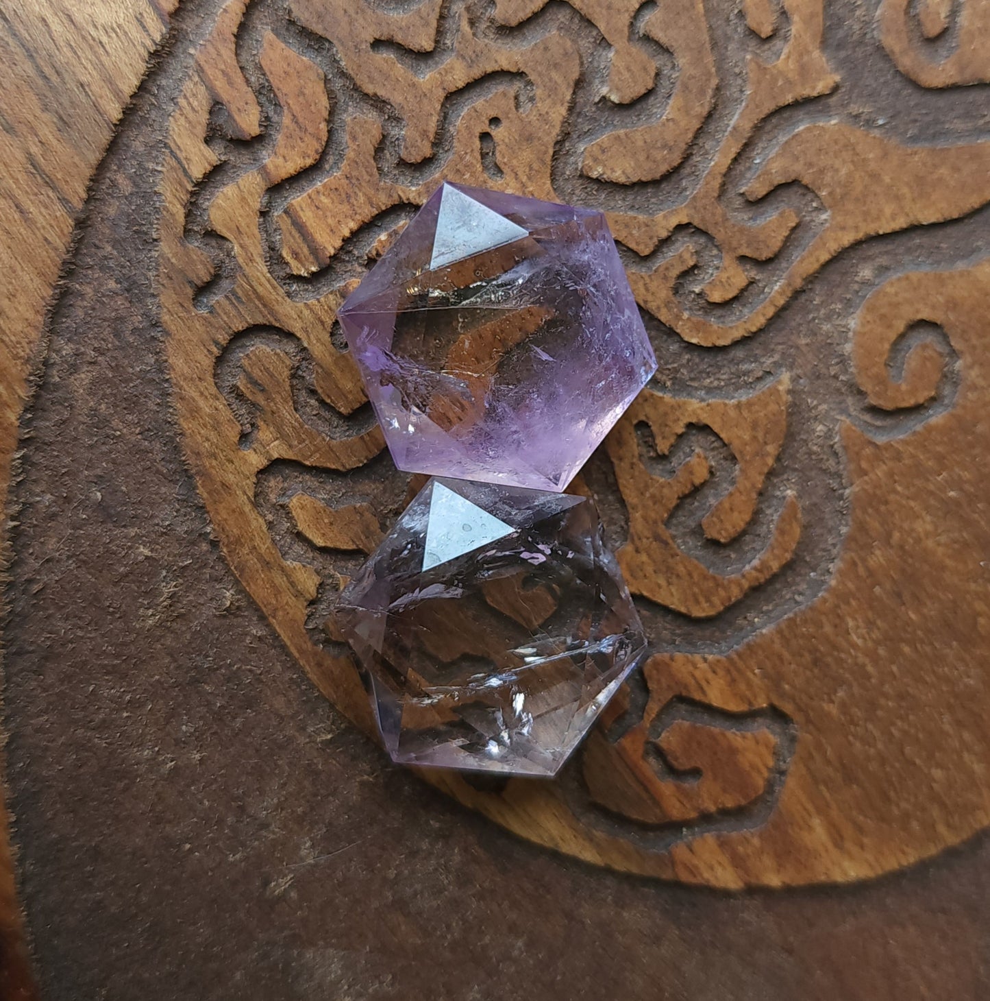 Ametrine Hexagon