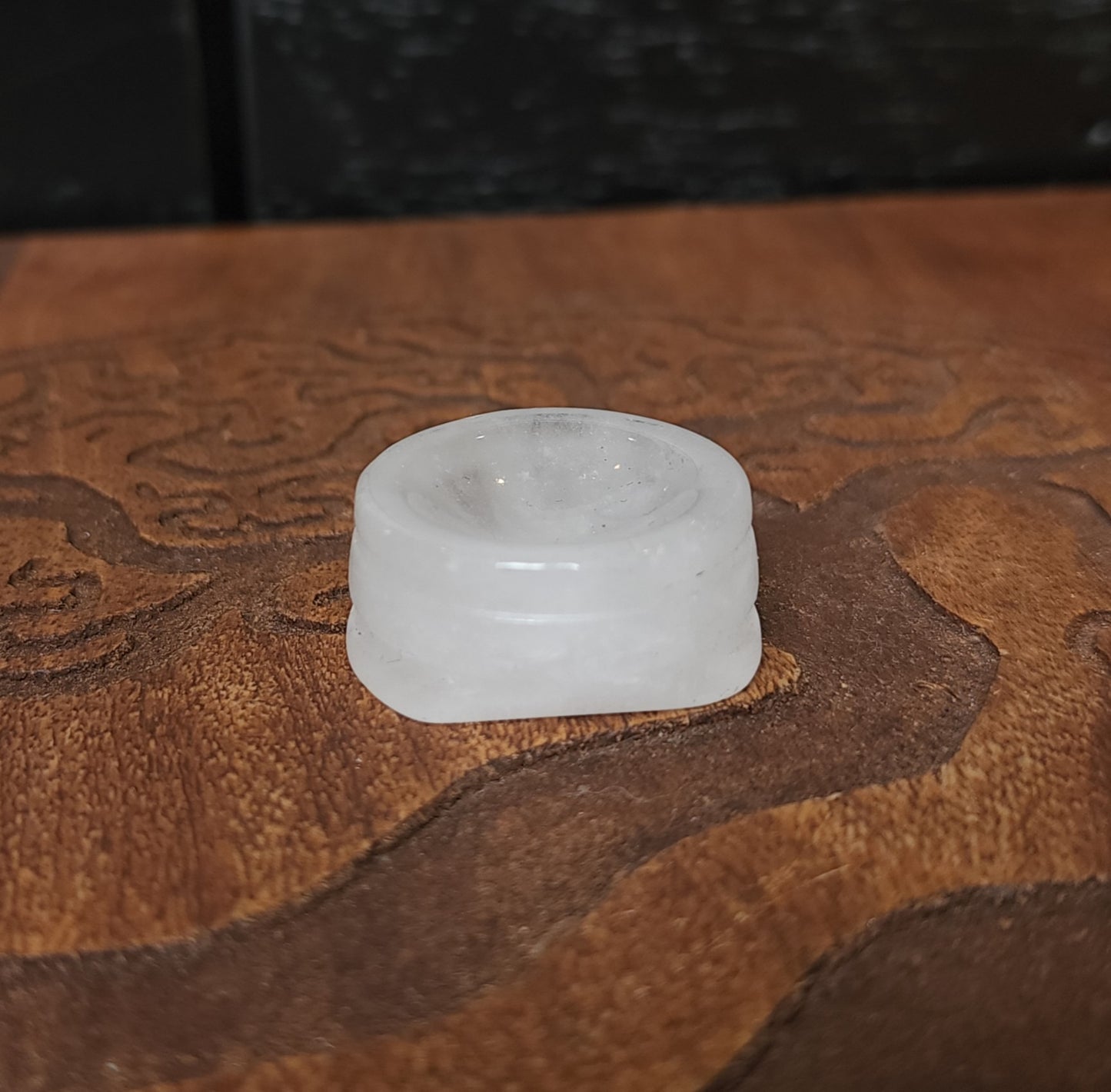 Clear Quartz Sphere Stand