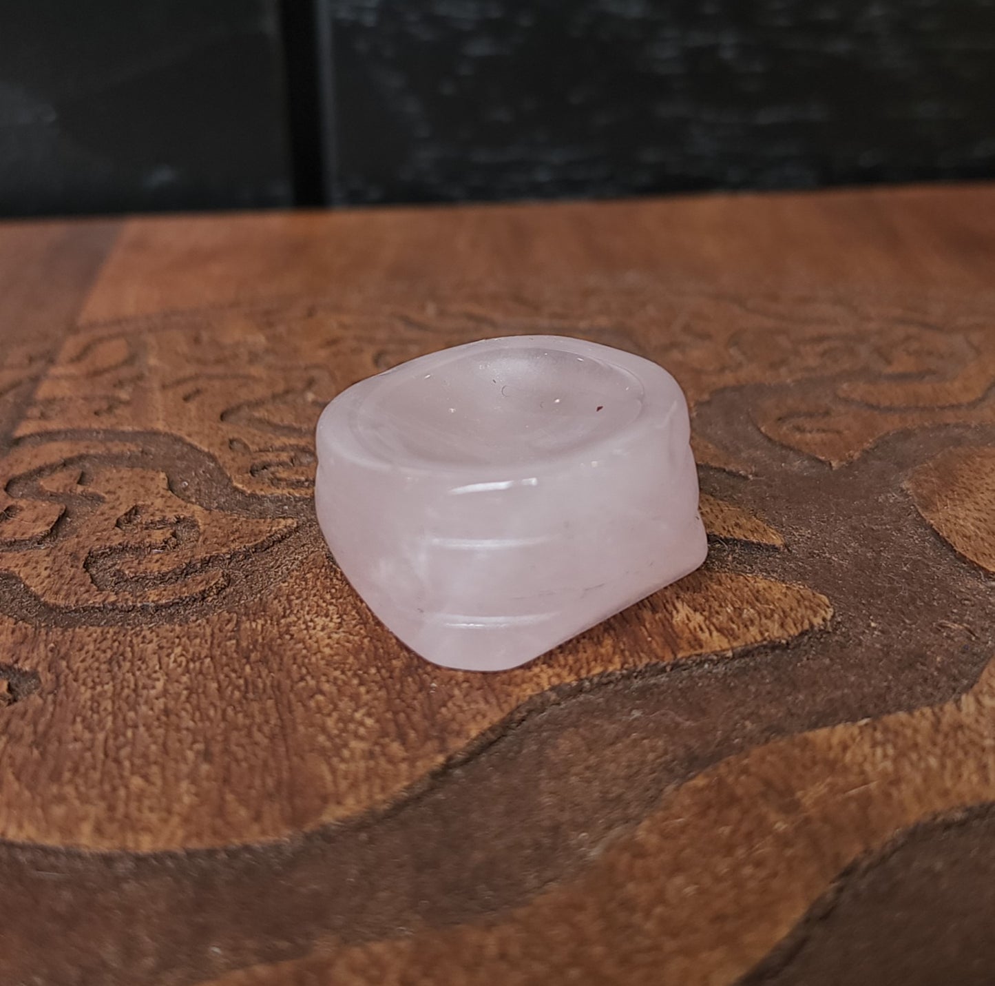 Rose Quartz Sphere Stand