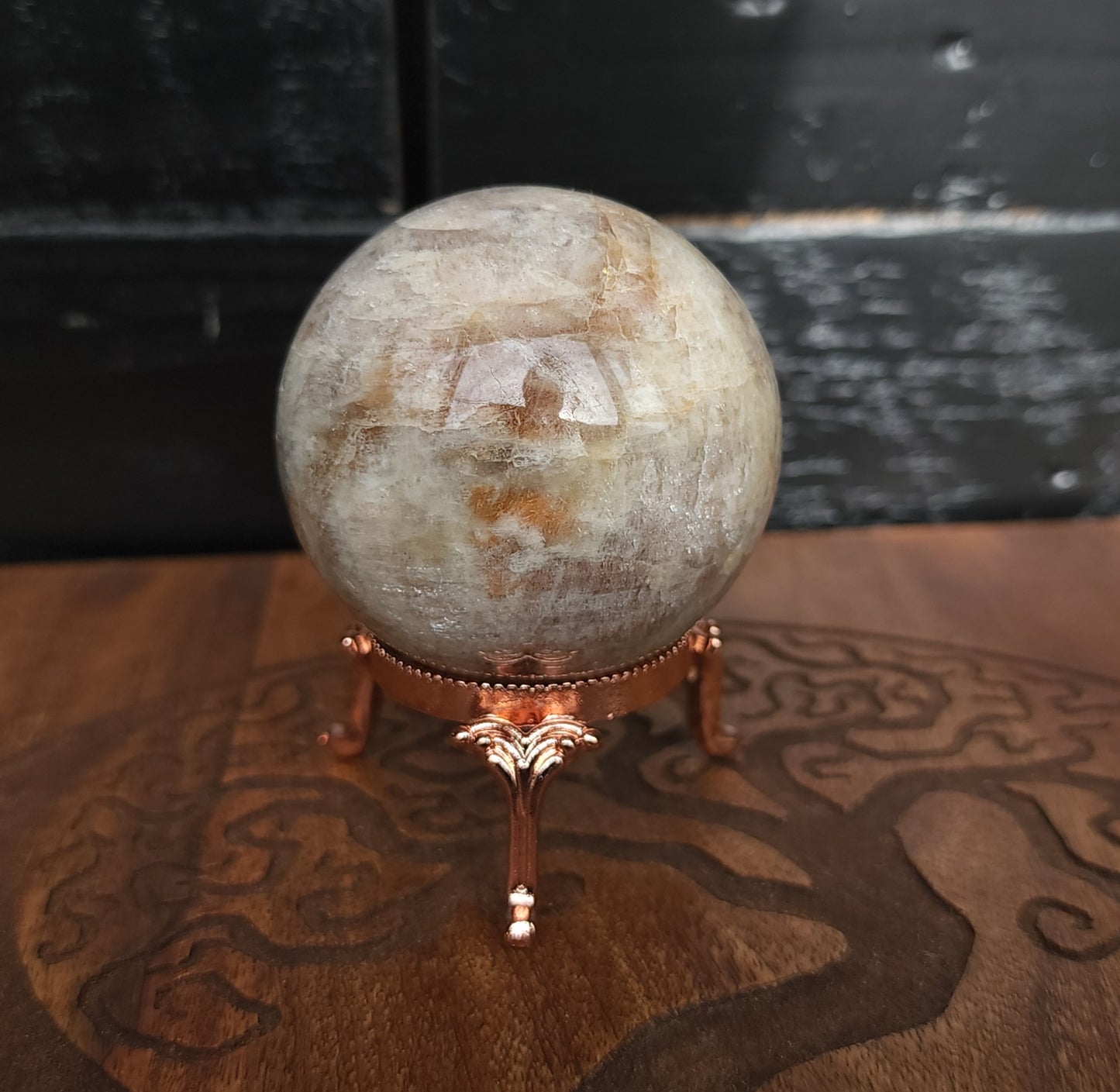 Rose Gold Sphere Stand