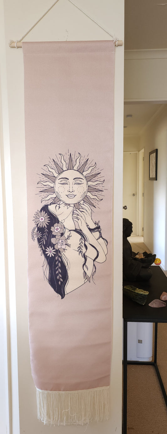 Sun Goddess Wall Hanging - Long