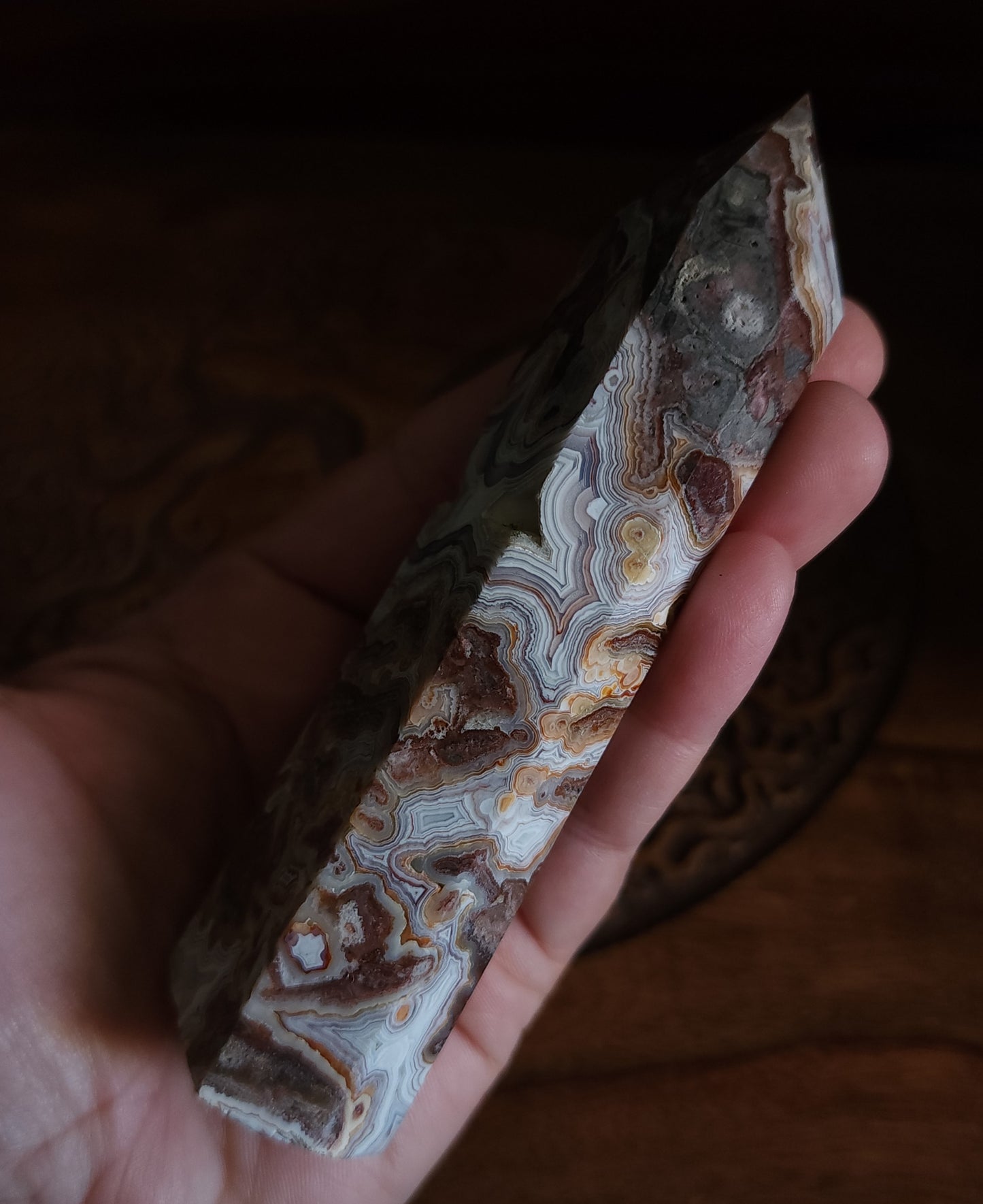 Crazy Lace Agate Point