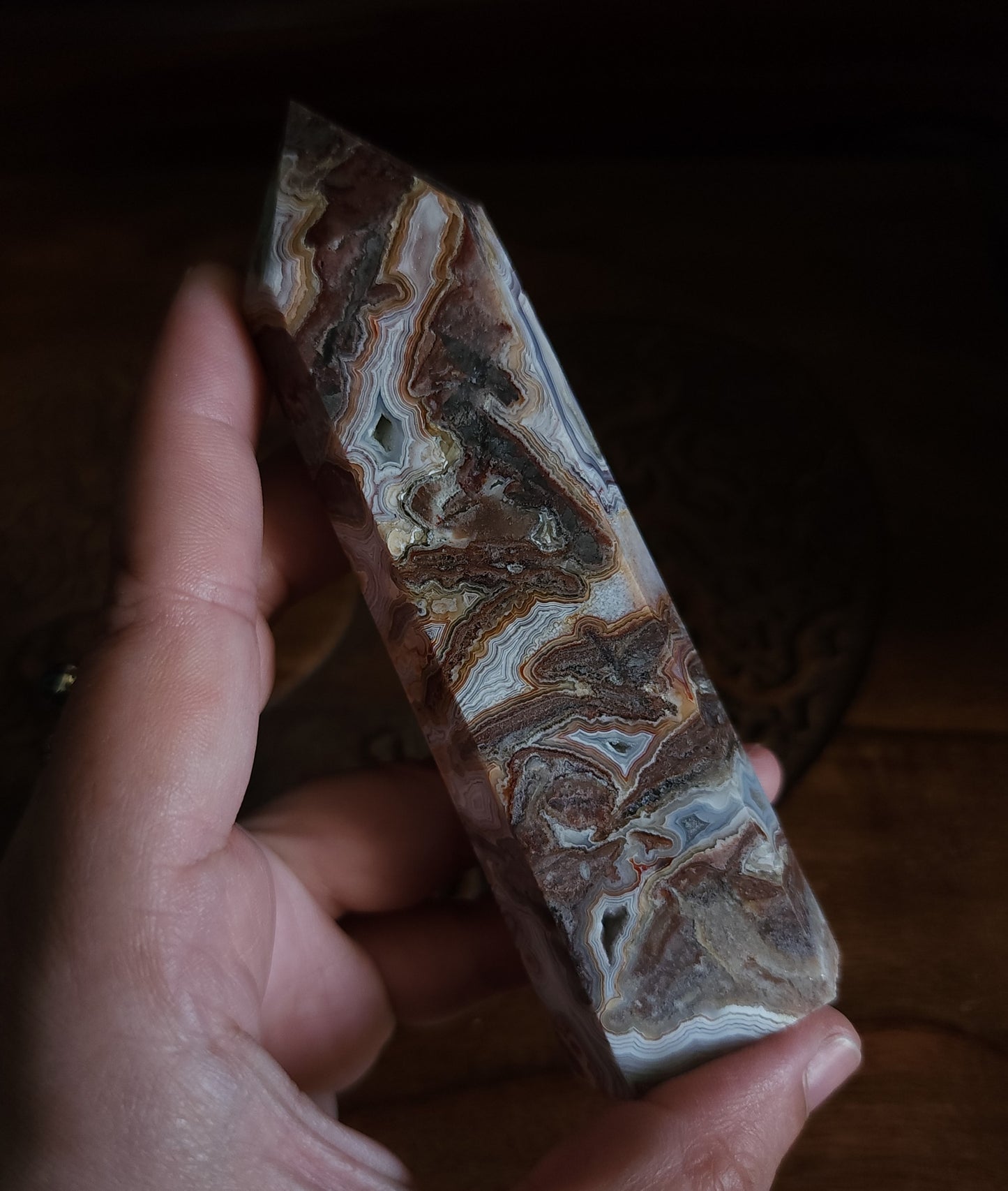 Crazy Lace Agate Point