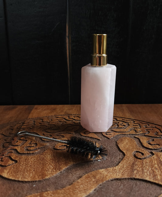 Rose Quartz Perfume Oil Bottle