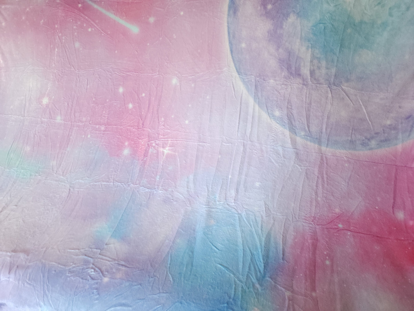 Fantasia Galaxy Minky Blanket