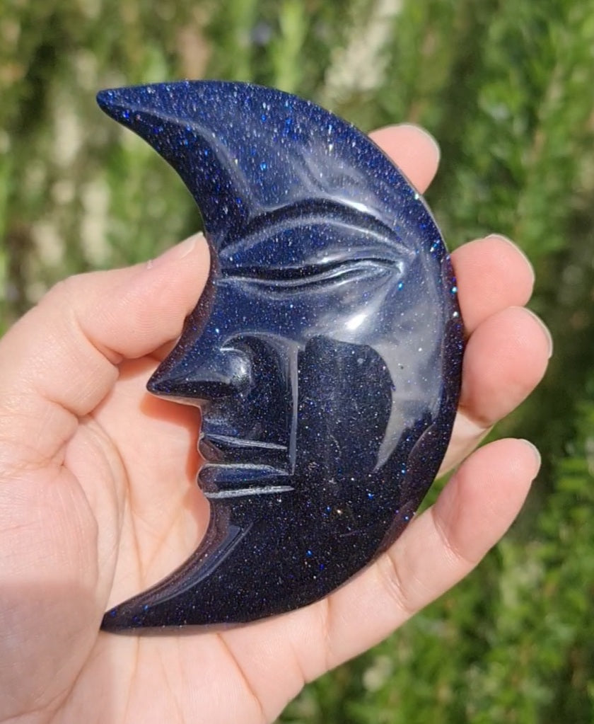 Blue Sandstone Moon