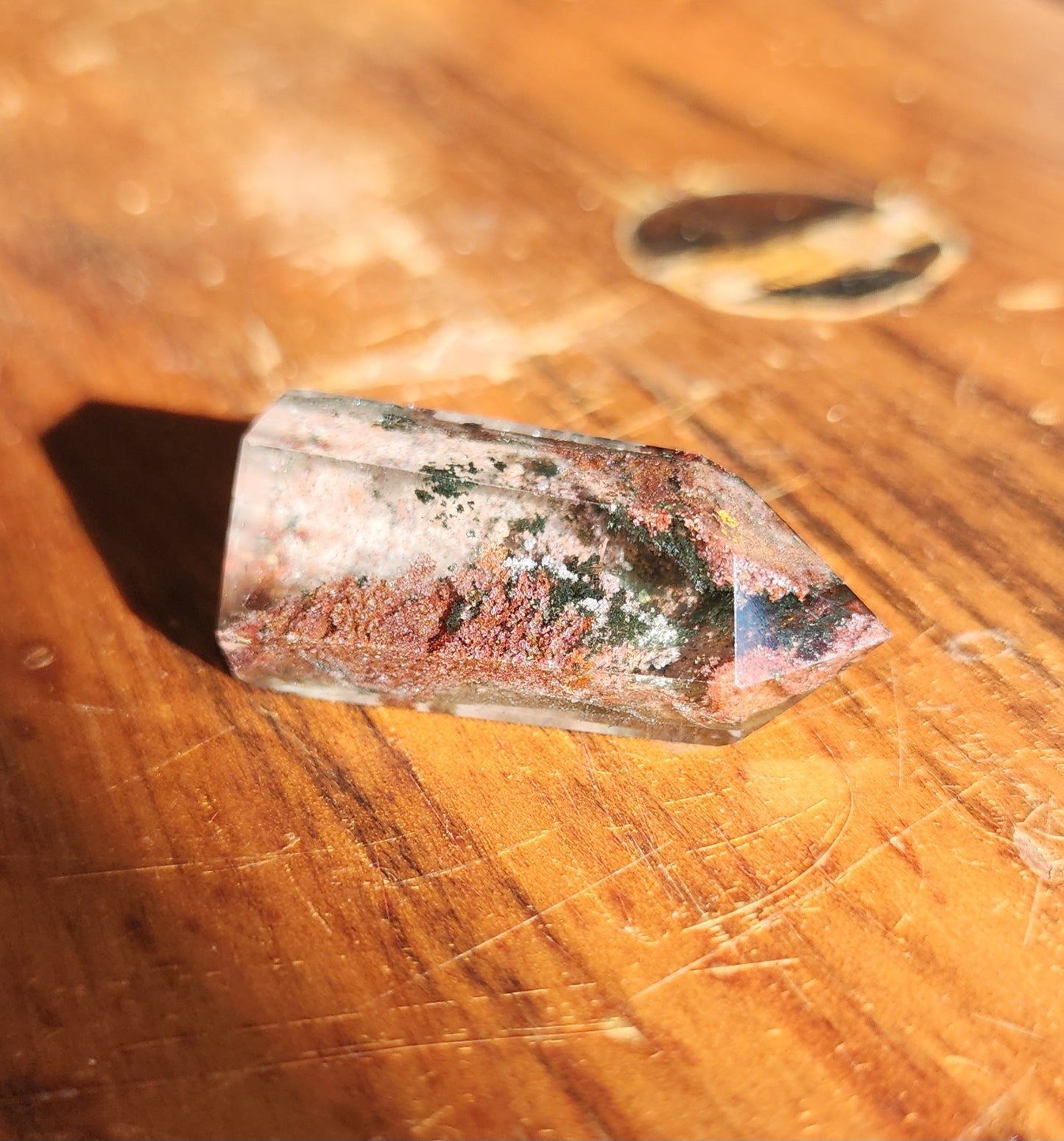 Lodolite Point AAA Garden Quartz
