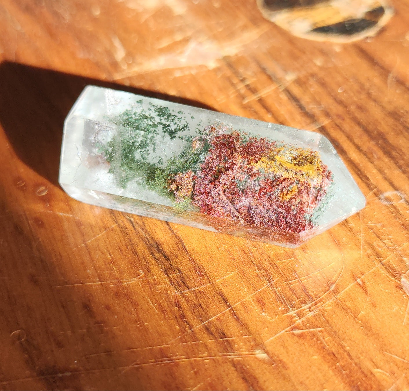 Lodolite Point AAA Garden Quartz