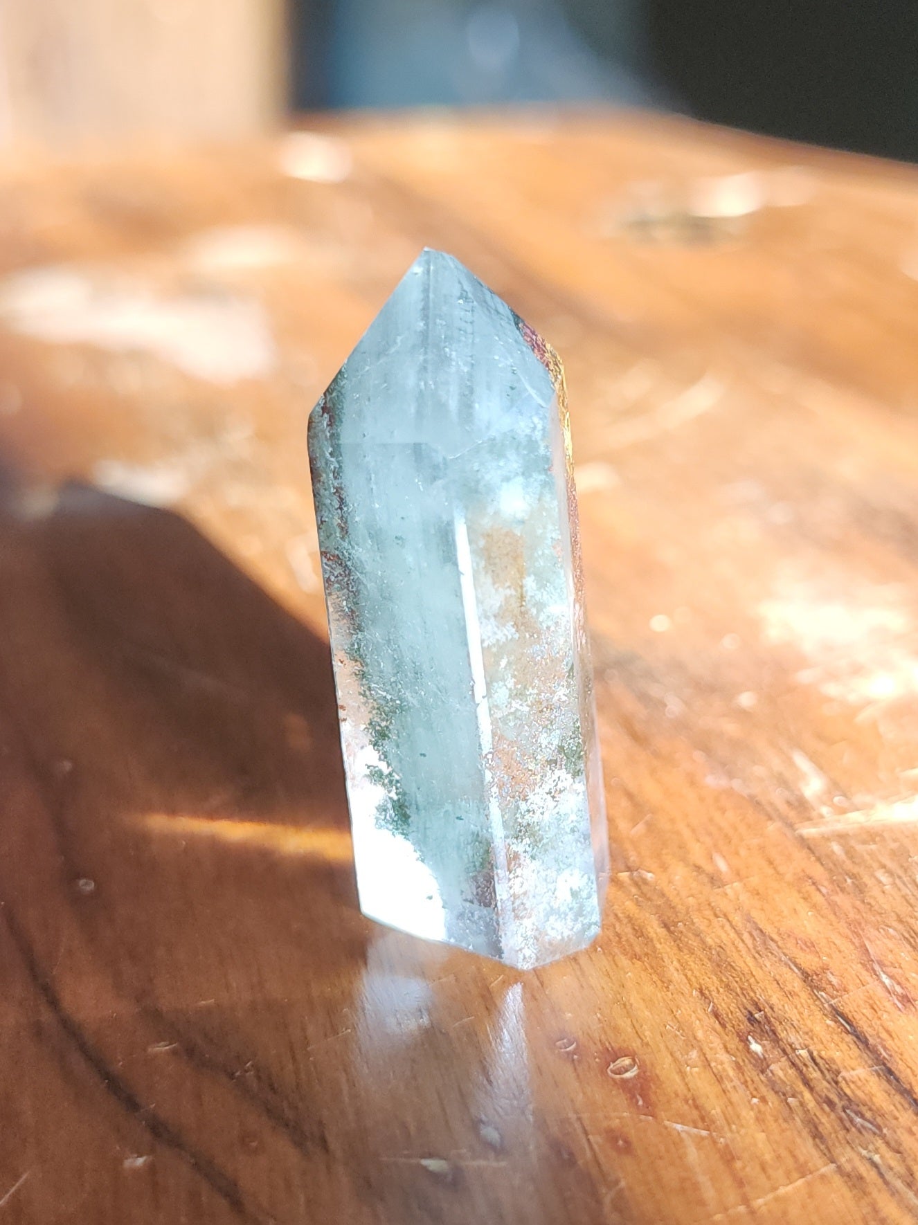 Lodolite Point AAA Garden Quartz