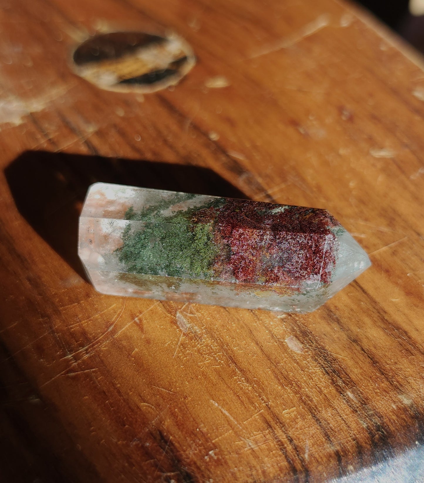 Lodolite Point AAA Garden Quartz