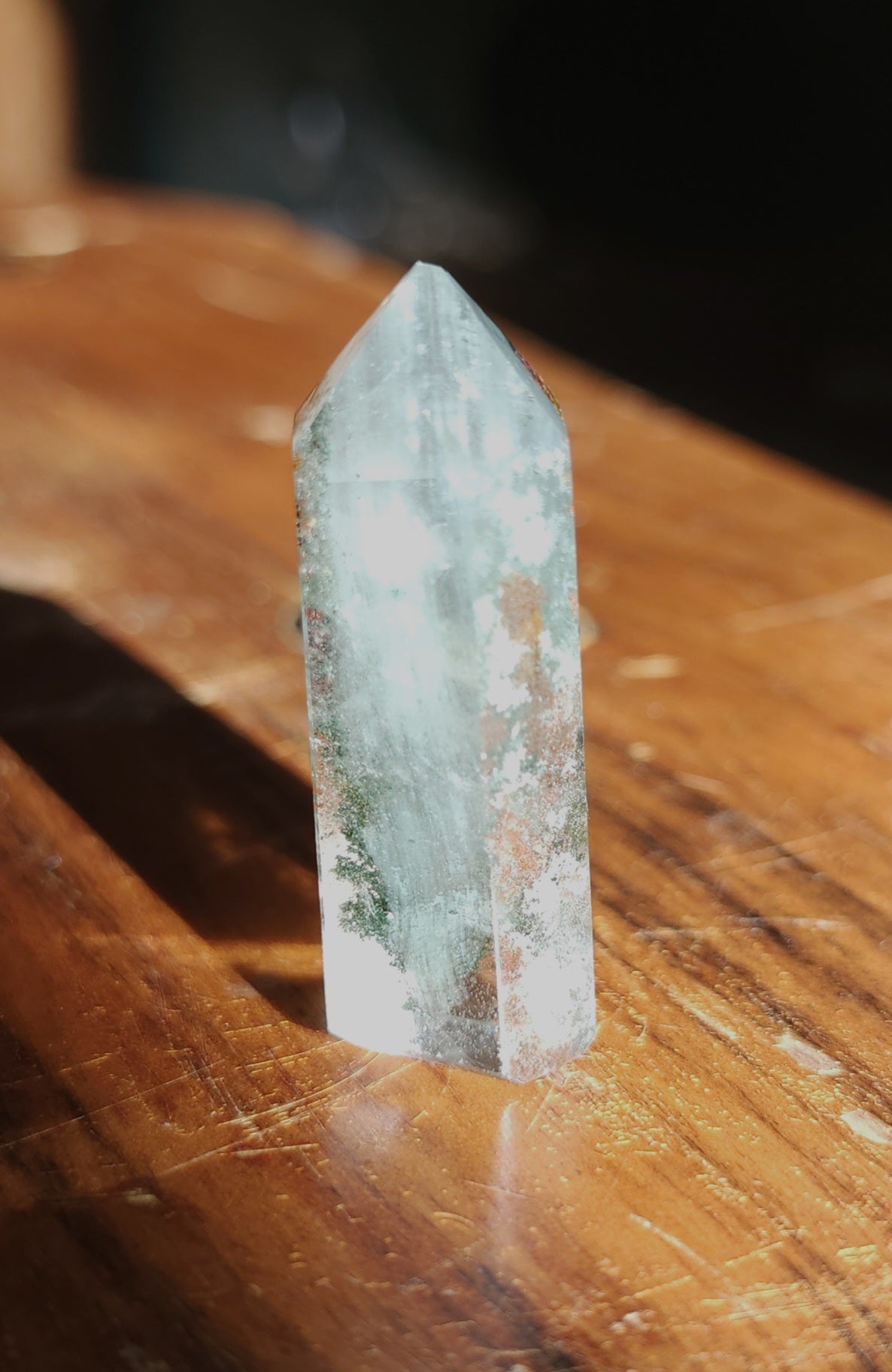 Lodolite Point AAA Garden Quartz
