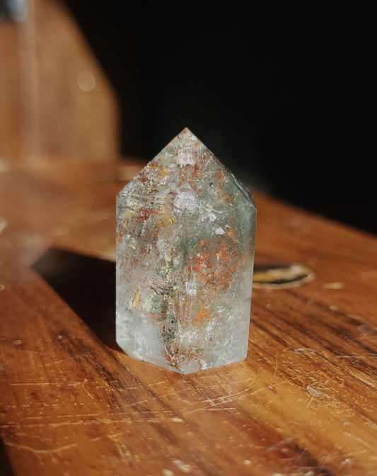 Lodolite Point AAA Garden Quartz
