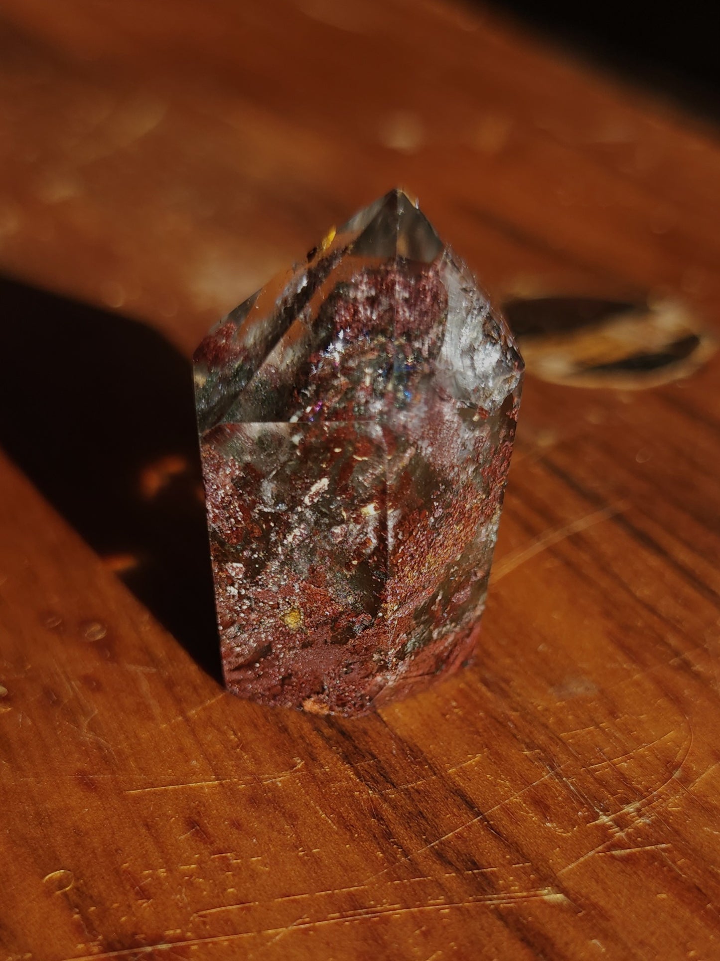 Lodolite Point AAA Garden Quartz