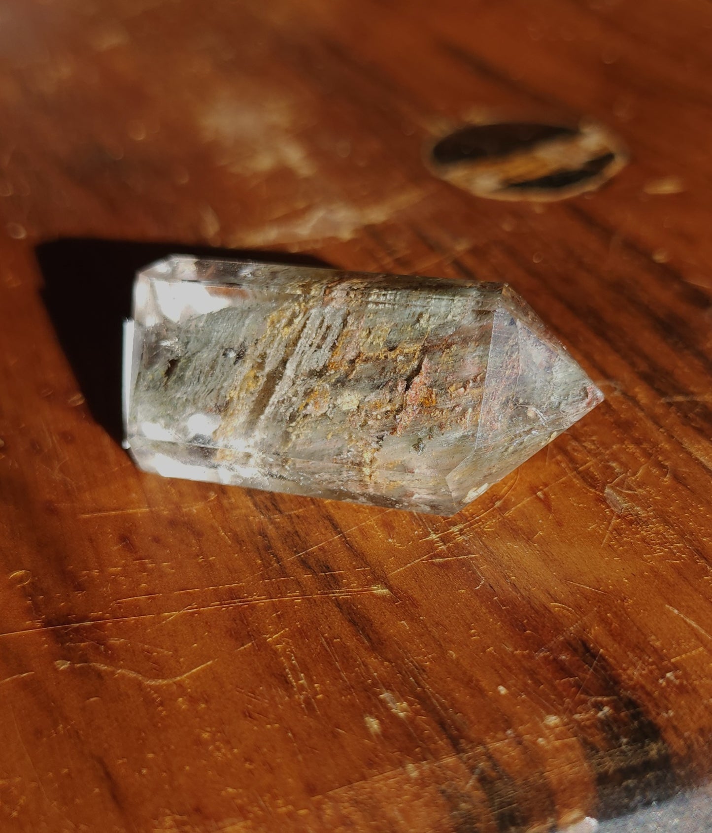 Lodolite Point AAA Garden Quartz