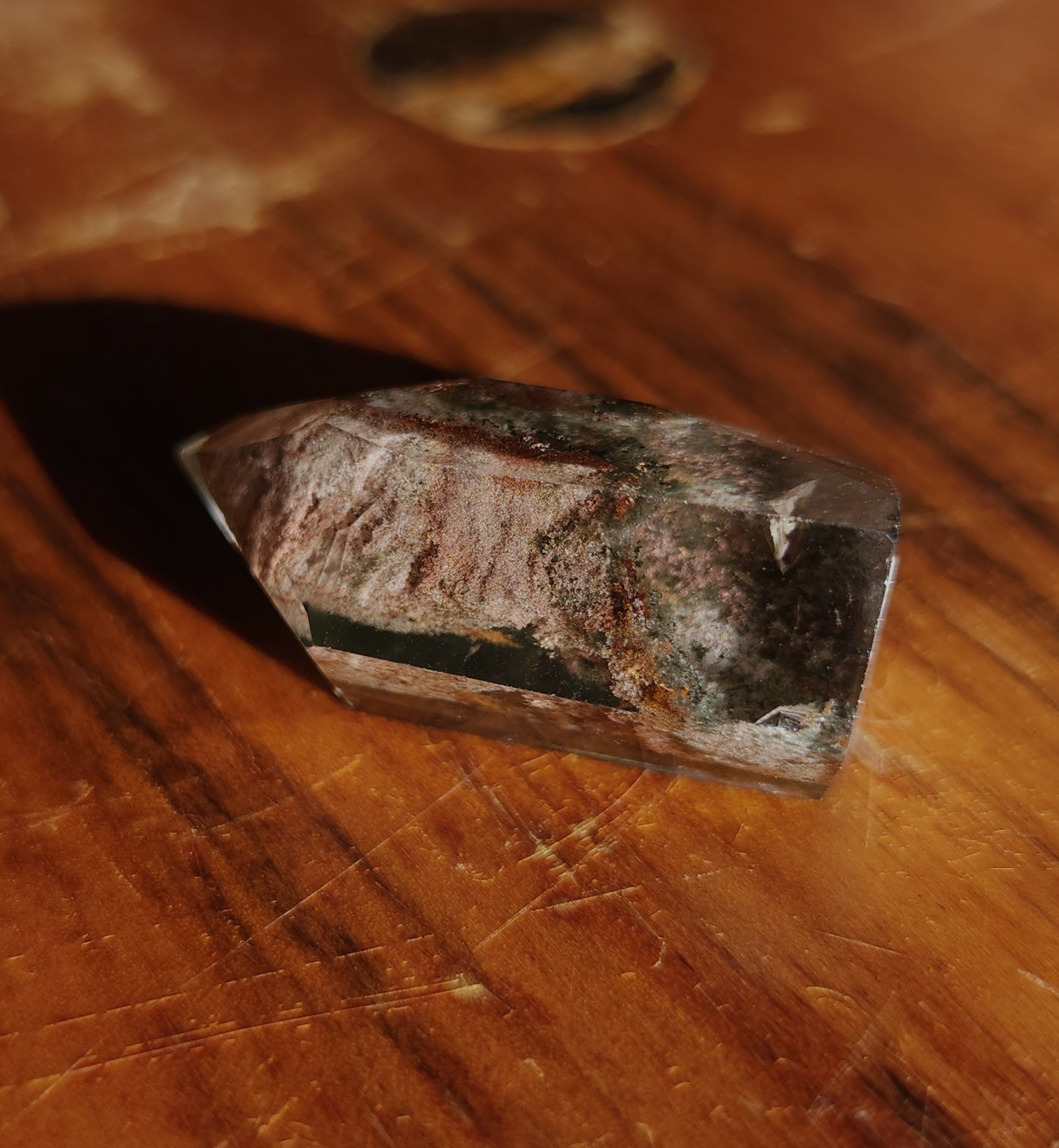Lodolite Point AAA Garden Quartz