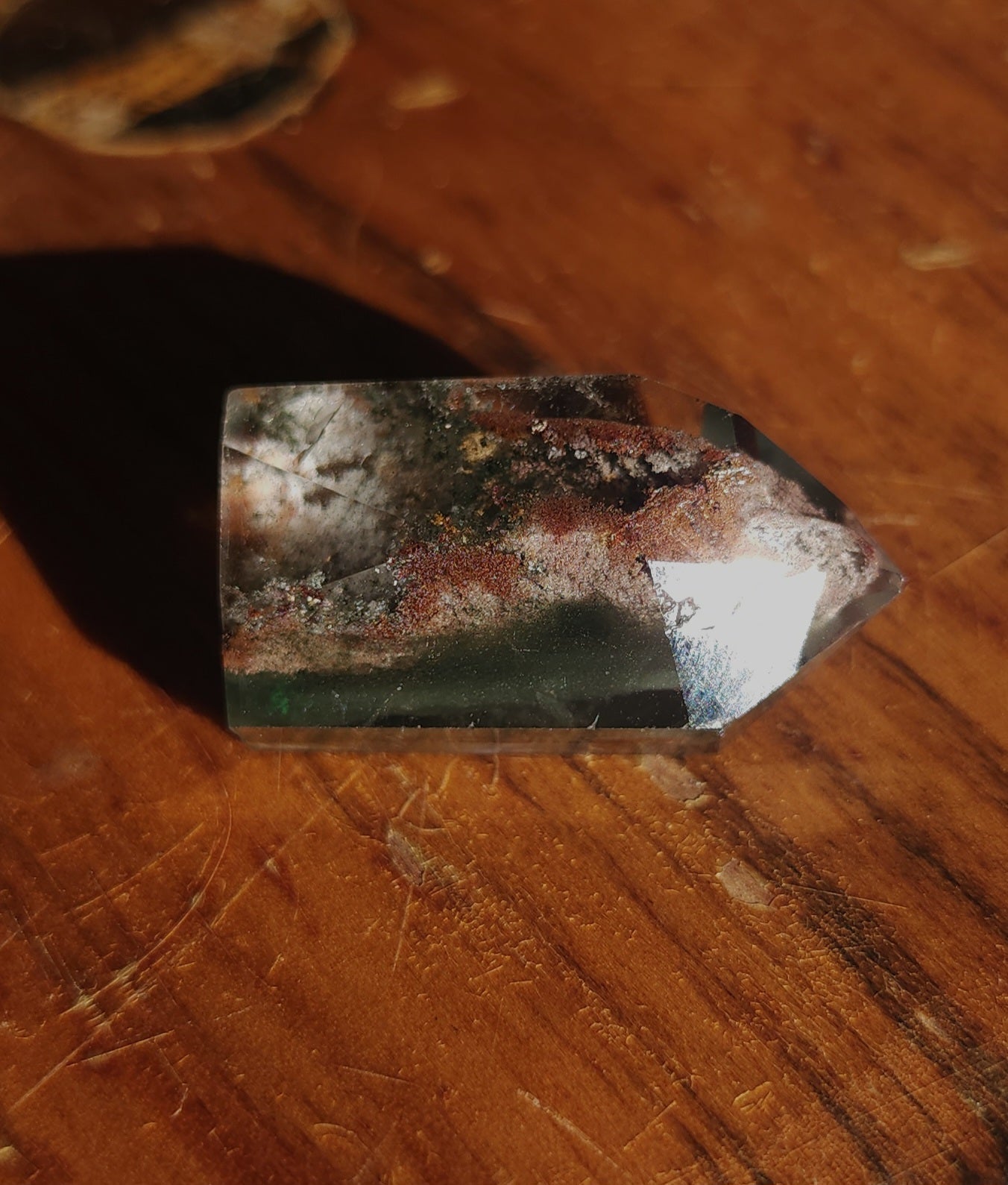 Lodolite Point AAA Garden Quartz