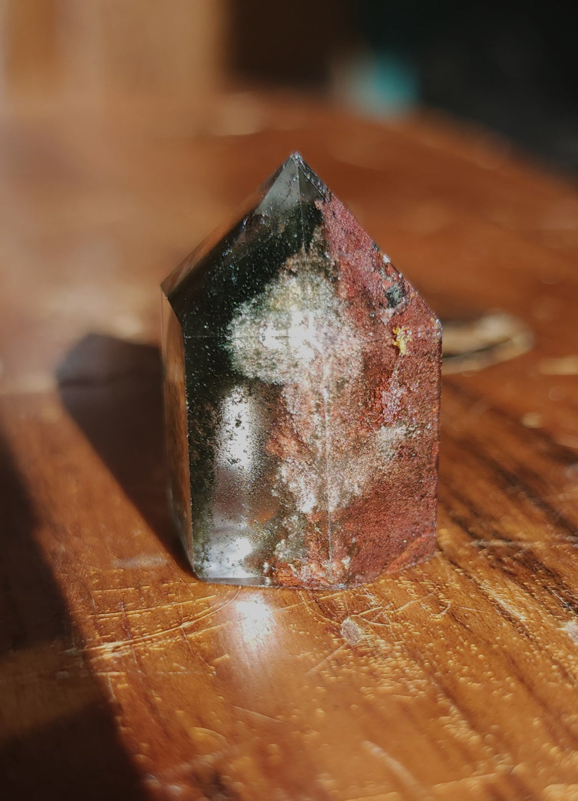 Lodolite Point AAA Garden Quartz