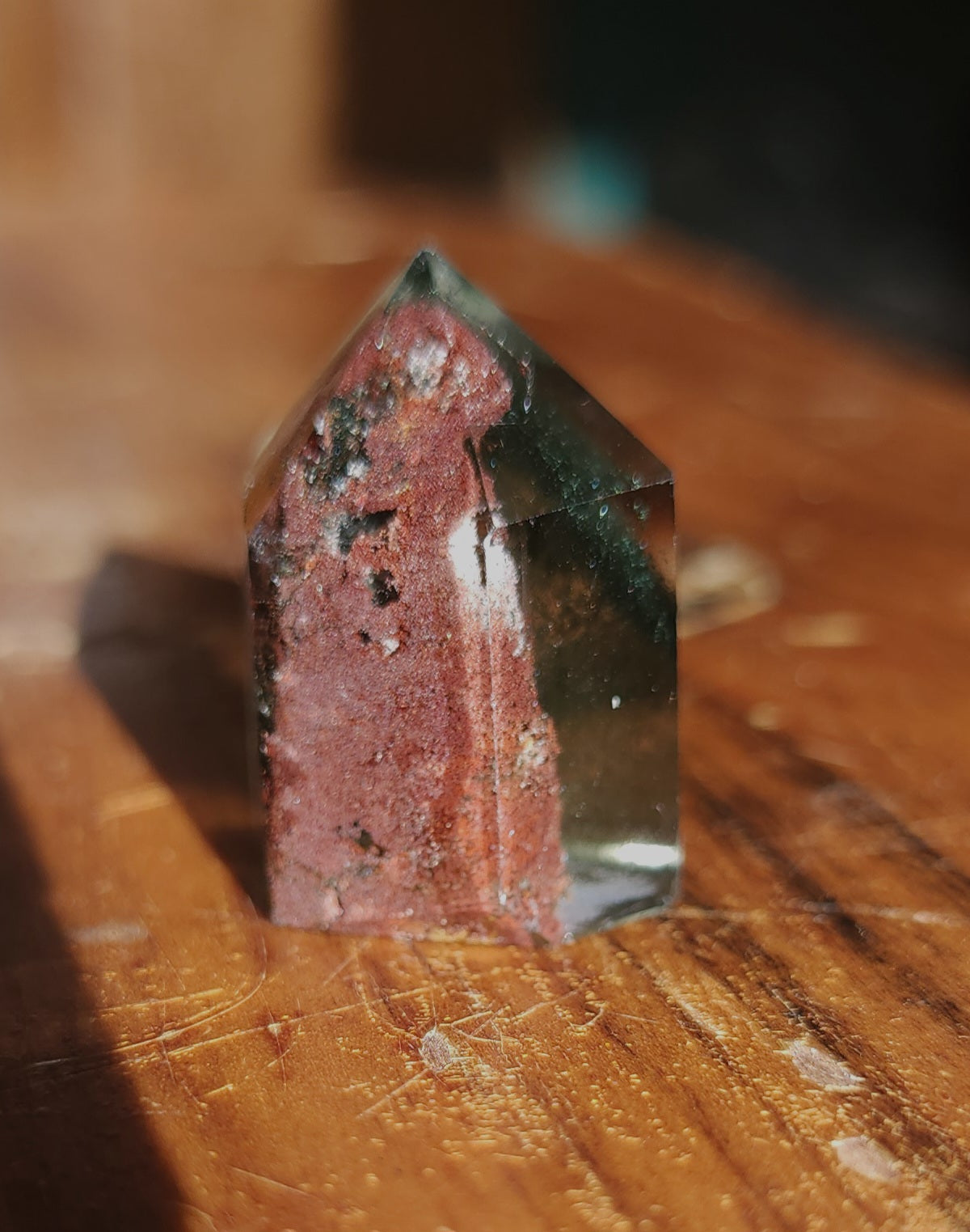 Lodolite Point AAA Garden Quartz